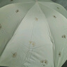 天堂 防紫外線晴雨傘三折 雨傘黑膠防曬太陽傘遮陽晴雨傘 甘酪白 曬單實拍圖