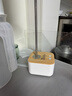 鳴盞智能自動(dòng)上水器可旋轉(zhuǎn)桶桌兩用充電式桶裝水抽水吸水泵壓水器白色 曬單實(shí)拍圖