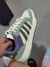 adidas ENTRAP美式校園風(fēng)運動(dòng)板鞋少年感復古籃球鞋男女阿迪達斯 漢玉白/巖層橄欖綠/銀灰綠   41 曬單實(shí)拍圖
