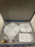 景德鎮(zhèn)（jdz）陶瓷餐具整套玲瓏浮雕碗盤套裝中式高檔家用喬遷之喜禮物玉牡丹 曬單實(shí)拍圖