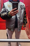 唐號（tanghao）干活穿工作服上班休閑褲男士無(wú)磁無(wú)鐵運動(dòng)韓版潮流寬松束腳春秋冬黑色+黑色 兩件裝XL 曬單實(shí)拍圖