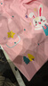 lemonkid兒童雨衣男童女寶寶雨披斗篷式小學生雨具 蒂娜彩虹星星兔 L 曬單實拍圖