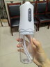 HYUNDAI沖牙器高頻家用洗牙器牙齒沖洗器便攜式水牙線深度清潔牙縫正畸矯正大容量節(jié)日送男女朋友家人禮物 純白 4支噴頭 曬單實(shí)拍圖