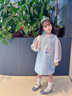 G.DUCKKIDS小黃鴨童裝女童套裝春秋季兒童衣服女寶寶秋裝艾莎公主背心裙套裝 藍色+皇冠魔法棒 110 尺碼4~5歲【100-110cm】cm 曬單實(shí)拍圖