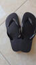havaianas哈唯納Top炫彩夾腳人字拖女夏海邊平底拖鞋親子款 0090-火耀黑 39-40 巴西碼 曬單實(shí)拍圖