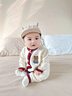 迪士尼（Disney）嬰幼兒衣服秋季新款寶寶秋裝連體衣超萌可愛嬰兒針織毛衣外出爬服 寶寶爬服 80cm 爬服80 曬單實(shí)拍圖