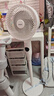 海爾（Haier）空氣循環(huán)扇家用電風扇全自動搖頭大風量臺式落地扇大暴風臥室桌面立式省電加高智能語音遙控電扇 【智能語音】全自動搖頭循環(huán)扇HFX-Y2352AP 曬單實拍圖