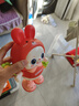 甜浪海抬頭訓練玩具嬰兒玩具新生兒寶寶電動(dòng)跳舞小兔子玩具會(huì )唱歌機器人 曬單實(shí)拍圖
