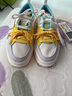 FILA FUSION斐樂(lè )潮牌女鞋滑板生活鞋2025夏新款50-50帆布鞋休閑鞋 奶白/精靈綠-GG 38.5 曬單實(shí)拍圖