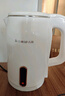 志高（CHIGO）燒水壺電熱水壺電水壺雙層防燙1.8L大容量家用燒水壺304不銹鋼內(nèi)膽大功率快速燒水 ZD18A-708G8 曬單實(shí)拍圖