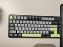 雷柏（Rapoo）V700DIY-75無(wú)線(xiàn)機械鍵盤(pán)有線(xiàn)藍牙三模gasket客制化7層填充消音全鍵熱插拔電競游戲辦公鍵盤(pán) 黑灰綠 曬單實(shí)拍圖