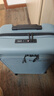 新秀麗（Samsonite）行李箱20英寸拉桿箱側開(kāi)前開(kāi)口條紋旅行密碼登機箱森林綠KF1 曬單實(shí)拍圖