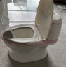 babycare馬桶坐便器蹲便器兒童馬桶仿真馬桶坐便圈2-6歲寶寶便盆維爾粉 曬單實(shí)拍圖