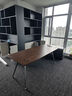 沃霖 辦公家具老板桌辦公桌主管桌總裁桌簡(jiǎn)約財務(wù)桌輕奢班臺經(jīng)理桌 胡桃木色【2米無(wú)側柜】包安裝 二代【簡(jiǎn)約線(xiàn)盒】 曬單實(shí)拍圖