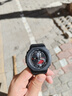 卡西歐（CASIO）G-SHOCK 黑紅暗焰系列男士手表 黑紅雙色潮酷設(shè)計(jì)血屏款 防震腕表 GA-B2100BBR-1APR 曬單實(shí)拍圖
