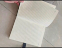 得力（deli）16K120張荔枝紋磁扣皮面本 商務(wù)記事本工作筆記本本子250mm*175mm 黑色3344 曬單實(shí)拍圖