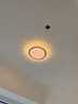 顧家led吸頂燈護眼普瑞光源仿水晶客廳臥室燈具40cm圓-三色【包安裝】 曬單實拍圖