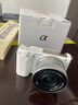 索尼（SONY）ZV-E10 微單數碼相機 4K視頻 vlog 直播相機 zv-e10 創(chuàng  )意濾鏡 E10K白色套機 官方標配【相機套+快拆腕帶+品牌電池+座充】 曬單實(shí)拍圖