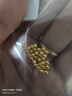 吾皇老金黃金小金珠足金999古法DIY配件散珠金珠轉(zhuǎn)運(yùn)珠送禮佳品 約0.03g 曬單實(shí)拍圖
