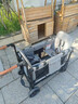 EVANGELINE雙胞胎嬰兒推車(chē)bebepram兩座兒童戶(hù)外可全躺露營(yíng)嬰兒車(chē)二胎嬰兒車(chē) 極地灰+蚊帳 曬單實(shí)拍圖
