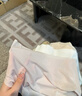 貓人4條女士內(nèi)褲女純棉嬰兒棉10a桑蠶絲底襠高彈大碼中腰舒適透氣L 曬單實(shí)拍圖