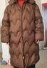 JNBY【商場(chǎng)同款】24冬新品羽絨服寬松立領(lǐng)5OAC12630 209/深棕 M 曬單實(shí)拍圖