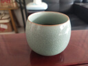 唐豐汝窯主人杯單杯功夫茶杯陶瓷茶盞茶具個(gè)人專(zhuān)用高檔冰花冰裂杯盞杯 冰花肚量杯 曬單實(shí)拍圖