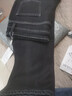 羅蒙（ROMON）直筒加絨加厚牛仔褲女秋冬新款高腰彈力女褲大碼寬松煙管褲子 209 # 黑色【加/絨】直筒長/褲 32 曬單實(shí)拍圖