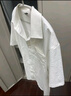 名創(chuàng  )優(yōu)品（MINISO）冰絲短袖襯衫男夏季新款舒適涼感透氣日系百搭寬松襯衣 淺藍 L 曬單實(shí)拍圖