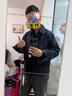 優(yōu)衣庫男裝女裝休閑拉鏈短茄克外套巴恩風(fēng)翻領(lǐng)夾克478230 480827 480827/68深藍(lán)色(牛仔色) L /175/100A 曬單實(shí)拍圖