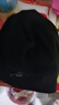 南極人虞書(shū)欣同款帽子女秋冬季百搭大頭圍黑色卷邊顯臉小包頭冷帽 曬單實(shí)拍圖