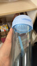 特百惠（Tupperware）茶韻500ML塑料杯男女士學(xué)生夏季運動(dòng)水杯子戶(hù)外便攜大容量 冰水藍 曬單實(shí)拍圖