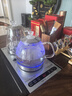 FUNORK全自動(dòng)上水電熱水壺電茶壺泡茶專(zhuān)用燒水器茶臺燒水壺一體機茶桌茶幾嵌入式茶具 三件套不銹鋼色（37x20cm） 曬單實(shí)拍圖