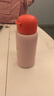 貝兒欣兒童保溫杯吸管杯水杯水壺兒童學(xué)飲杯316L不銹鋼學(xué)生男女3-6歲+ 【316內膽】紅色（吸管蓋+水杯蓋） 580ml 一杯雙蓋 曬單實(shí)拍圖