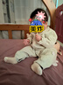 乖奇熊男女寶寶春秋季連體衣純棉紗布爬爬服嬰幼兒外出長(cháng)袖哈衣服 曬單實(shí)拍圖