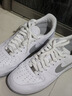 耐克NIKE緩震板鞋男空軍一號 AIR FORCE 1運動(dòng)鞋 FJ4146-100白灰42.5 曬單實(shí)拍圖
