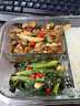 炊大皇 COOKER KING高硼硅玻璃飯盒可微波爐加熱學(xué)生上班族帶飯餐盒保鮮分隔型便當盒 薄荷綠 1070ml 【無(wú)分隔】 曬單實(shí)拍圖