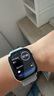 Apple/蘋果 Watch Series 10 智能手表GPS款42毫米銀色鋁金屬表殼青云色回環(huán)式運動表帶MX1L3CH/B 曬單實拍圖