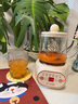 小南瓜養(yǎng)生壺多功能全自動(dòng)煮茶器迷你家用燒水壺電熱水壺恒溫壺茶壺家電茶壺?zé)骷逅帀刂笏畨夭Ａ?頂配款【配濾網(wǎng)+杯墊+勺子】 0.5L 曬單實(shí)拍圖