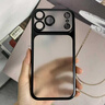 米弗希 適用iPhone蘋(píng)果17promax手機殼電鍍鏡頭全包17pro超薄半透明散熱17簡(jiǎn)約磨砂膚感情侶爆款硬殼 銀色【磨砂電鍍PC】自帶鏡頭膜 iphone 17 Pro Max 曬單實(shí)拍圖