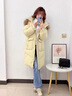 VHLK輕奢潮牌女裝白鴨絨羽絨服女2025新款中長(cháng)款大毛領(lǐng)加厚保暖外套女 牛油果綠【真貉子毛領(lǐng)】 M 【95-110斤】 曬單實(shí)拍圖