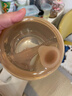 世喜嬰兒輔食碗蒸蛋寶寶喝湯吸管碗新生兒0-6個(gè)月兒童不銹鋼吸盤(pán)碗 曬單實(shí)拍圖