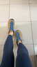 KEEN【情侶款】JASPER 男女情侶款山系城市輕戶(hù)外露營(yíng)防滑休閑鞋 香料棕/印度藍-1004337 女 38.5 曬單實(shí)拍圖