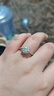 AIF一克拉莫桑石鉆戒情侶戒指女情侶對戒求婚訂婚結(jié)婚七夕禮物送女友 【1克拉】對戒【七倉直發(fā)】 曬單實拍圖