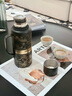 格麗思（GREENIS）純鈦傳世壺鈦杯燜茶壺保溫壺燜泡壺傳家壺家用暖熱茶水壺機(jī)械溫顯 茶馬古道1L 曬單實拍圖