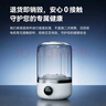 叁活洗內衣洗襪子神器內衣內褲洗衣機內褲襪子免安裝迷你洗衣機小型宿舍便攜式清洗機免插電洗衣杯送禮 流光白【免安裝+8維波輪洗+2大清洗模式】 曬單實(shí)拍圖