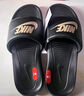 耐克男子緩震休閑一字拖秋季室內(nèi)拖鞋官方NIKE VICTORI CN9675 006黑/金屬色/黑 41 曬單實(shí)拍圖