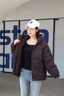 波司登25新款羽絨服女短款寬松休閑通勤連帽冬季舒適保暖外套B250245202 咖啡玫瑰7F26 S 160/84A 體重約100-110斤 曬單實(shí)拍圖