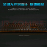 雷柏（Rapoo） V500PRO單光版 有線背光機(jī)械鍵盤 104鍵全尺寸游戲電競筆記本電腦辦公吃雞全鍵無沖鍵盤 茶軸 曬單實拍圖