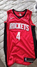 NBA VIBE25賽季刺繡款火箭隊4號杰倫格林球衣城市版籃球服運動(dòng)服歐碼偏大 25款火箭4紅色 XL 曬單實(shí)拍圖